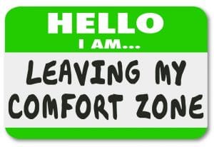 Leave my comfort zone